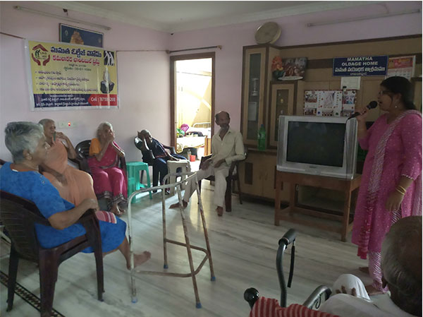 Service to Poor Old Age People